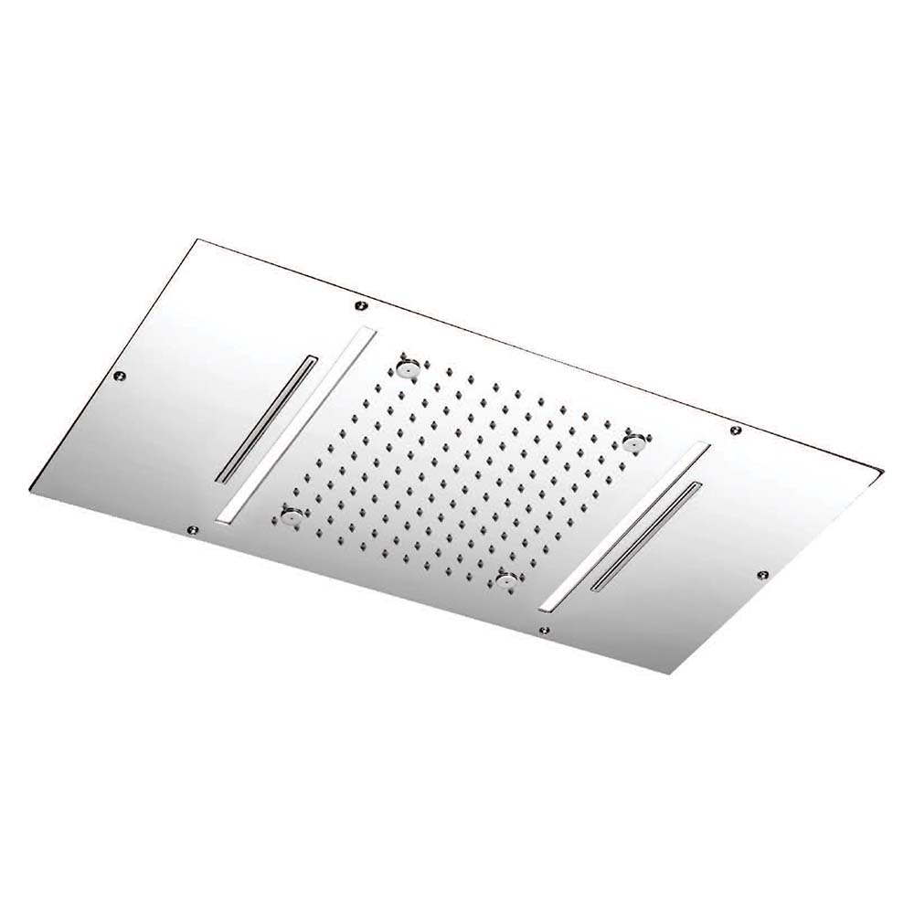 THREE FLOW CEILING SHOWERS